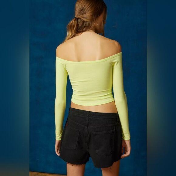 BDG Alex Off-The-Shoulder Top Urban Outfitters NWT/NWOT - Picture 5 of 11